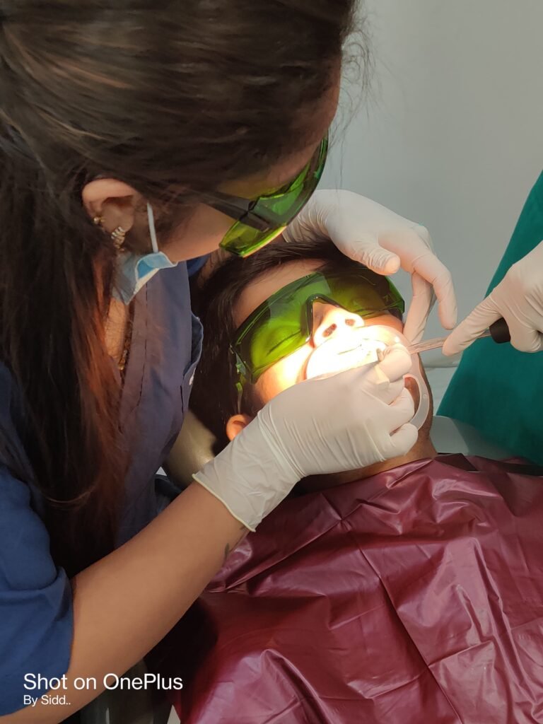 Laser dental treatment at Archak Dental Clinic Bengaluru